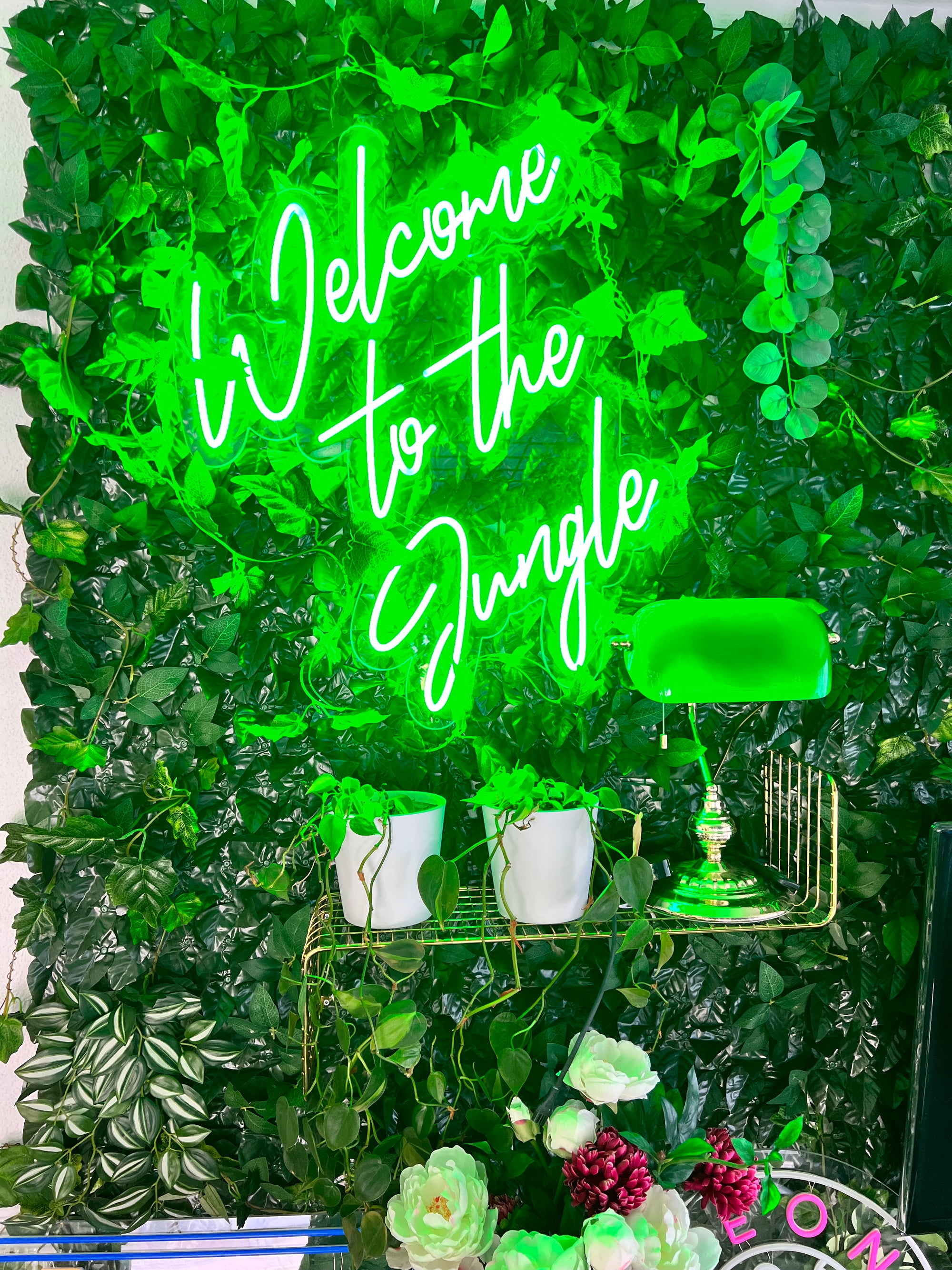 «Welcome to the Jungle» – LED Neon Sign